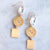 Succulent Trio Dangle Earrings