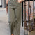 Frayed Bottom Paper Bag Denim Jeans
