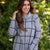 Grid Turtleneck Sweater