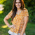 Spotted Blouse Bottom Tee