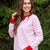 Casual Charm Light Pink Striped Sweater
