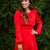 Shimmer + Shine Red Long Sleeve Dress