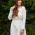 Endearingly Speckled Long Sleeve Dress