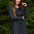Metallic Dot Dress