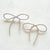 String Bows Stud Earrings