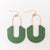 Against The Grain Dangle Earrings