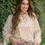 Simply Striped Ruffle Blouse