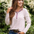 Stripes to Love Henley Top - Lavender
