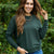 Just for Comfort Hunter Green Pullover