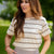 Soft Sands Striped Tee