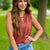 Sun Chaser Ruffle Tank