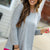 Heathered Side Zip Sweatshirt