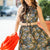 Dainty Wildflowers Cinched Tank Dress