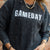 Gameday Ribbed Graphic Crewneck