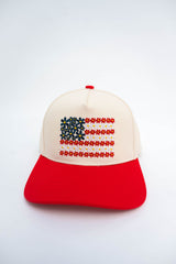 Stars, Stripes & Daisies Hat