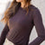 Detailed Seam Essential Long Sleeve Tee
