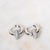 Sparkle Knot Hoop Earrings