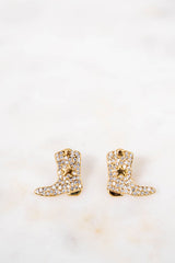 Rhinestone Rodeo Stud Earrings