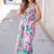 Petal Grove Midi Dress