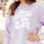 Retro Here Comes The Sun Ribbed Graphic Crewneck