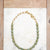 Bel Koz Elongated Clay Bead Single Strand Necklace