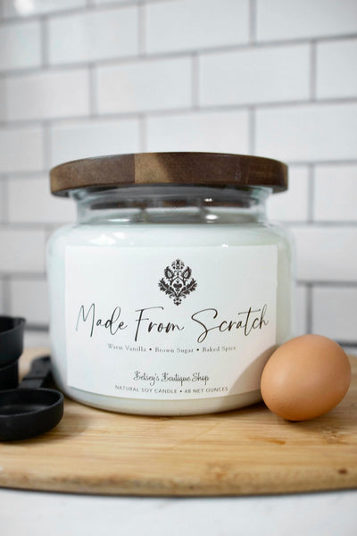 Betsey's Exclusive Made From Scratch Natural Soy Candle - 48oz