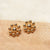 Sun Glazed Burst Stud Earrings
