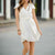 Flutter Sleeve Faux Wrap Dress