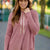 Thin Striped Tunic Hoodie