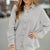Raw Edge Seersucker Button Up