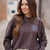 At The Lake Ribbed Crewneck