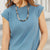 Simple Cap Sleeve Tee