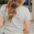 Thin Striped Lightly Ribbed Tee