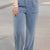 Relaxed Chambray Drawstring Pants
