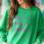 Believe There Is Good Ribbed Graphic Crewneck