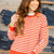 Charming Lines Side Slit Sweater