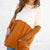 Cozy Contrast Pocket Tunic
