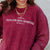 Faith Can Move Mountains Ribbed Graphic Crewneck