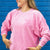 Good Day To Teach Ribbed Graphic Crewneck