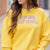 Keep Going Keep Growing Ribbed Crewneck