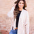 Mixed Knits Side Slit Cardigan
