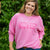 Monochromatic Midwest Ribbed Graphic Crewneck