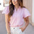 Pretty Poise Button Blouse
