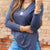 Side Slit Long Sleeve Tee