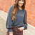 Soft & Simple Cinched Cuff Blouse