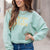 Strong As A Mother Ribbed Crewneck