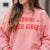 Sunshine & Good Vibes Ribbed Graphic Crewneck
