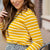 Simple Striped Long Sleeve Tee