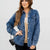 Acid Washed Denim Shacket
