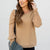 Swiss Dot Sheer Cinched Sleeve Blouse